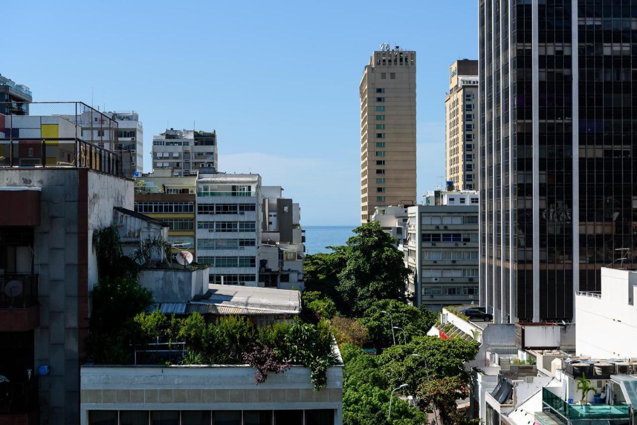 Cobertura Em Ipanema - Vista Para Cristo Redentor - Mqc502 Z1 Rio de Janeiro Zewnętrze zdjęcie